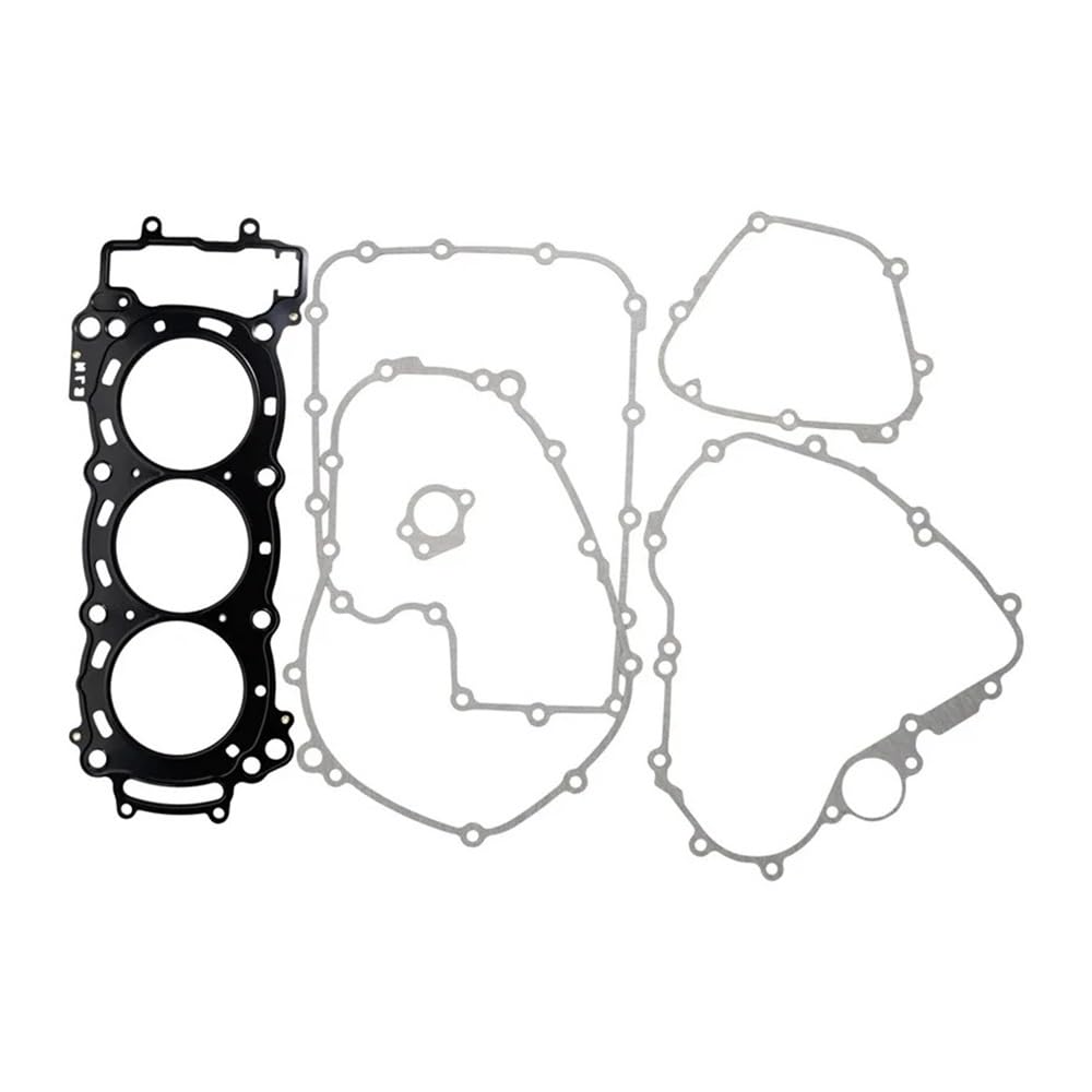 Motorrad-Kurbelgehäusedeckel und Zylinderkopfdichtungs-Sets-Set, kompatibel mit MT09 MT-09 2021–2023, 9 GT 2021–2024 XSR900 2022 von mGFWZK