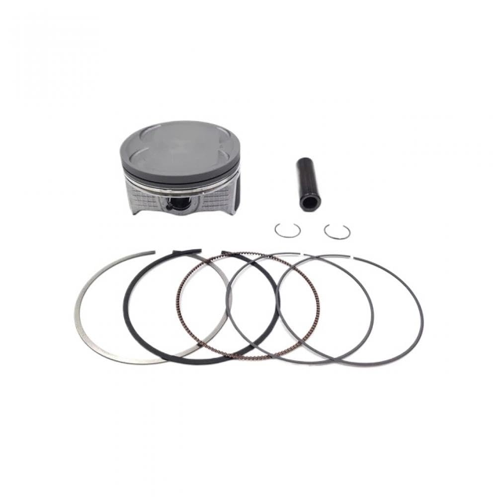 NC300S Motorrad-Motorzylinder-Kit, 82 mm Kolbenbolzenring, Dichtung, Lagerkopf, kompatibel mit 300 cc Doppelnockenwelle(Piston Kit) von mGFWZK