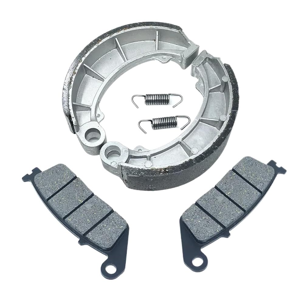 VT600 VT 600 CD Bremsbeläge Schuh Kit Set Kompatibel mit Deluxe VLX VT600CD 1995-2003 VT600CD2 1999-2003 Motorrad Vorne Und Hinten Ersatz(Front Rear Set) von mGFWZK