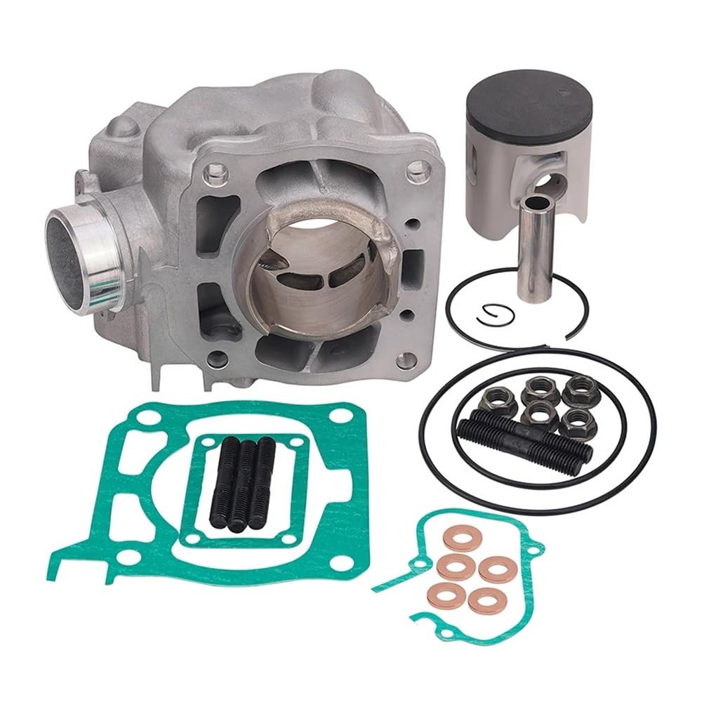 Vielseitiger, kompletter Dichtungssatz mit 54-mm-Luftzylinderblock-Kolbenringen, kompatibel mit 125-cc-Motorradmodellen von 2005 bis 2022(Multi) von mGFWZK