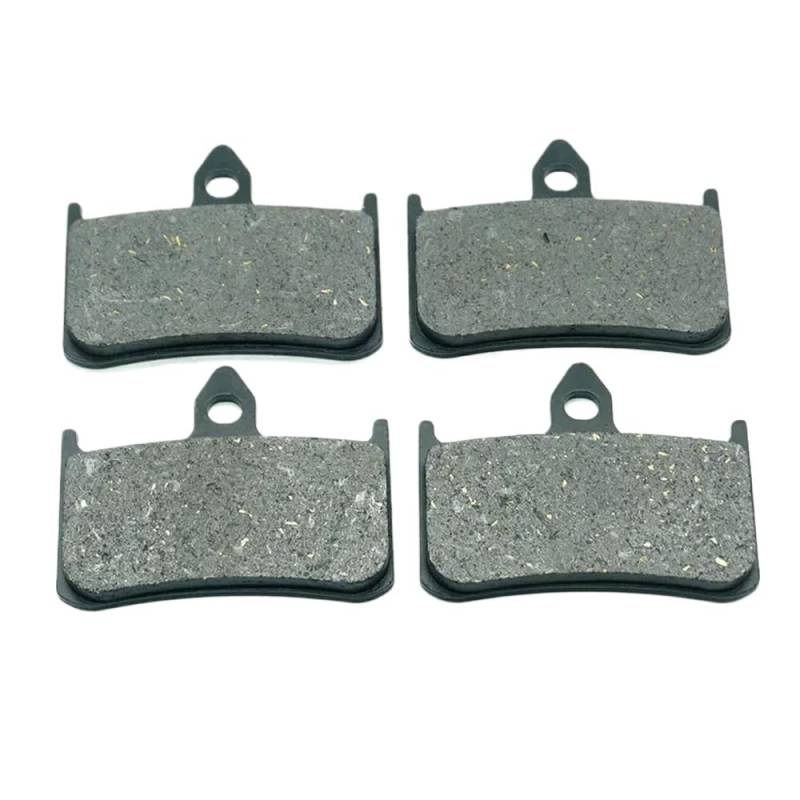 Vordere und hintere Bremsbeläge Kompatibel mit VTR1000F VTR 1000 F 1998-2005 Motorradteile(2X Front Brake Pads) von mGFWZK