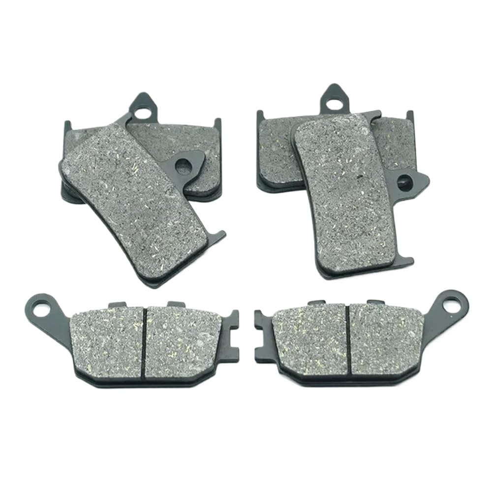 Vordere und hintere Bremsbeläge Kompatibel mit VTR1000F VTR 1000 F 1998-2005 Motorradteile(Front Rear Pads) von mGFWZK