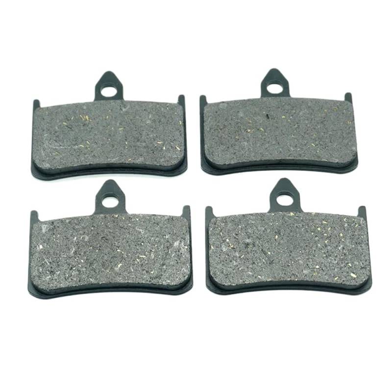 Vorne und Hinten Bremsbeläge Kit Kompatibel mit CB 900 F2 F3 F4 F5 F6 F7 Hornet CB900F 2002-2007 Motorrad Teile(2X Front Brake Pads) von mGFWZK