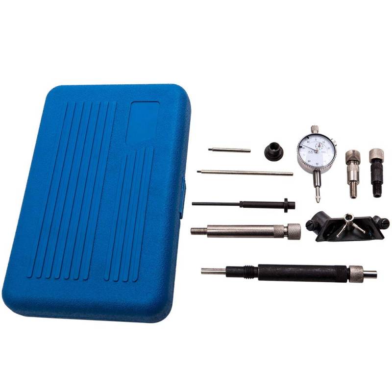 maXpeedingrods 10tlg Universal Einstellwerkzeug Set für Audi,für BMW Dieselpumpe, Einspritzpumpe,Messuhr, Zahnriemen Werkzeug von maXpeedingrods