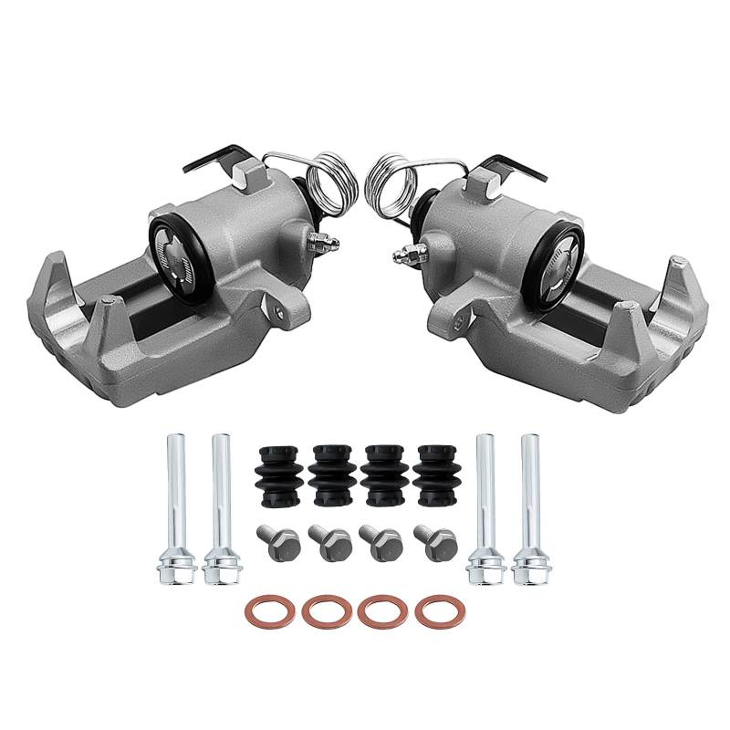 maXpeedingrods 2 Bremssättel hinten für A3 TT Roadster Leon Toledo Octavia 1J0615423 8N0615423 1J0615424 8N0615424 von maXpeedingrods