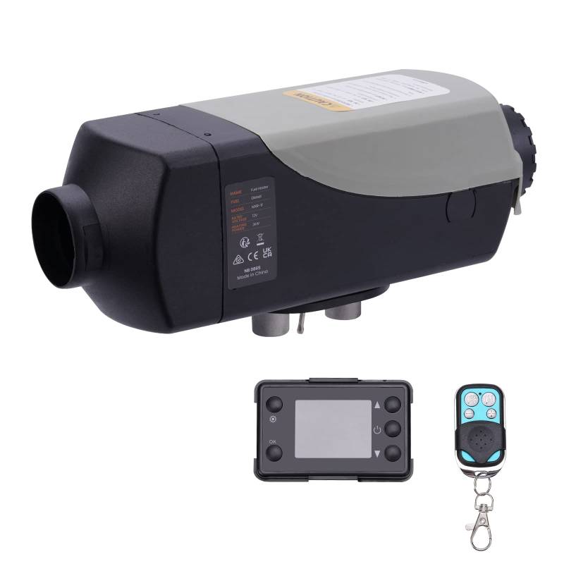 maXpeedingrods 2KW 12V Diesel Standheizung Heizgerät für LKW Wohnwagen Boot Yacht LCD-Schalter von maXpeedingrods