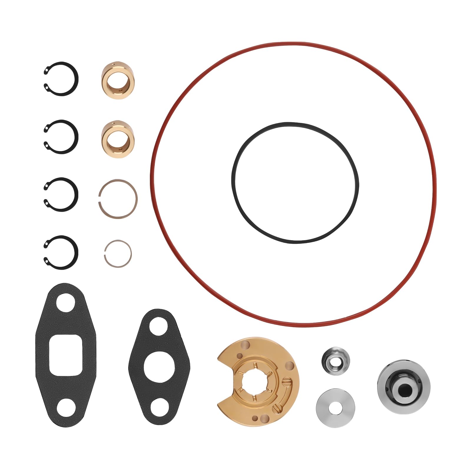 maXpeedingrods 4681000000 Universal Turbo Rebuild Set Turbolader Reparatur Rebuild Kit für T-Serie T3 T4 T04E T04B T70 T72 T76 Turbolader von maXpeedingrods