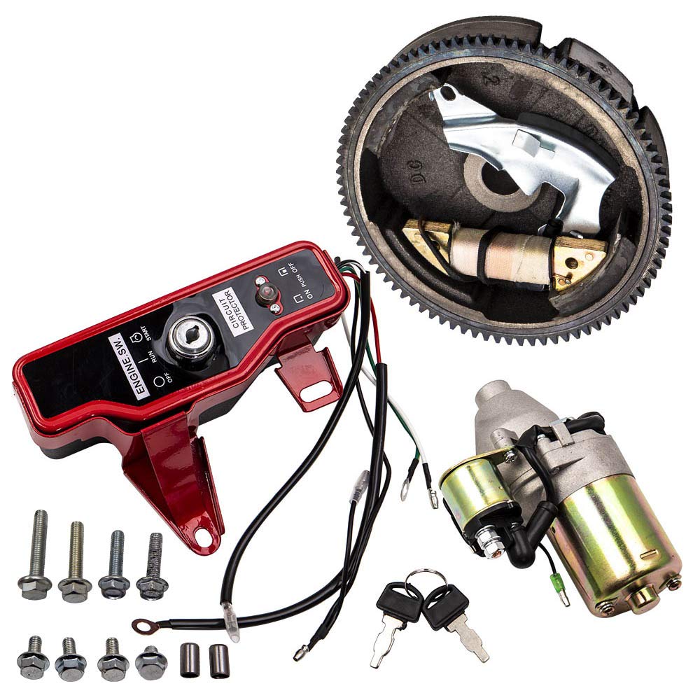 maXpeedingrods Anlasser Elektrostart-starter-kit Für Gx160 Mit 5,5 Ps Und Gx200 Mit 6,5Ps von maXpeedingrods