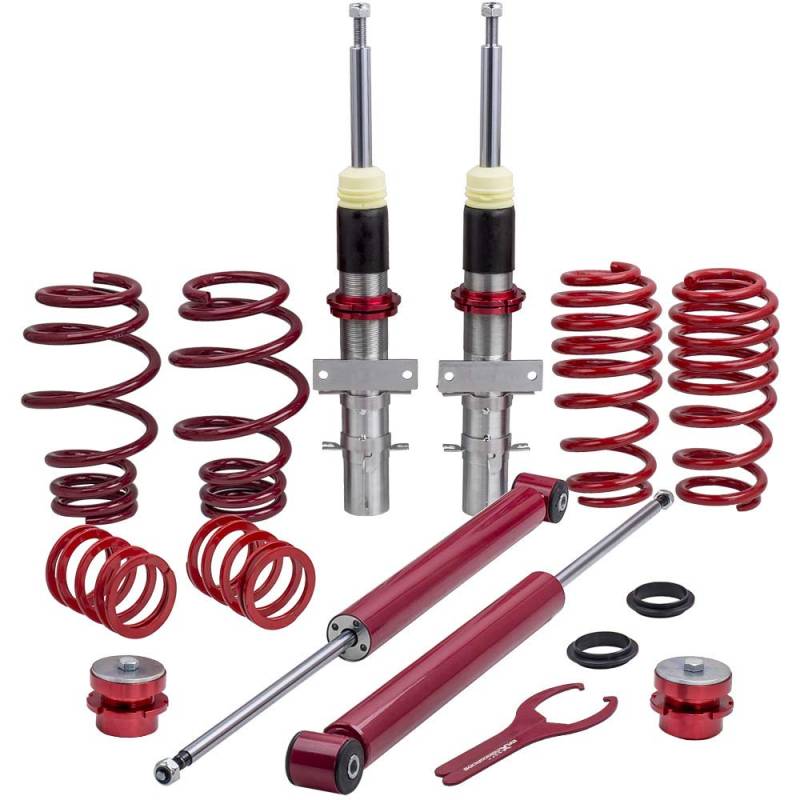 maXpeedingrods Gewindefahrwerk für Polo 9N 9N2 9N3 Coilover Lowering bobina Suspension von maXpeedingrods