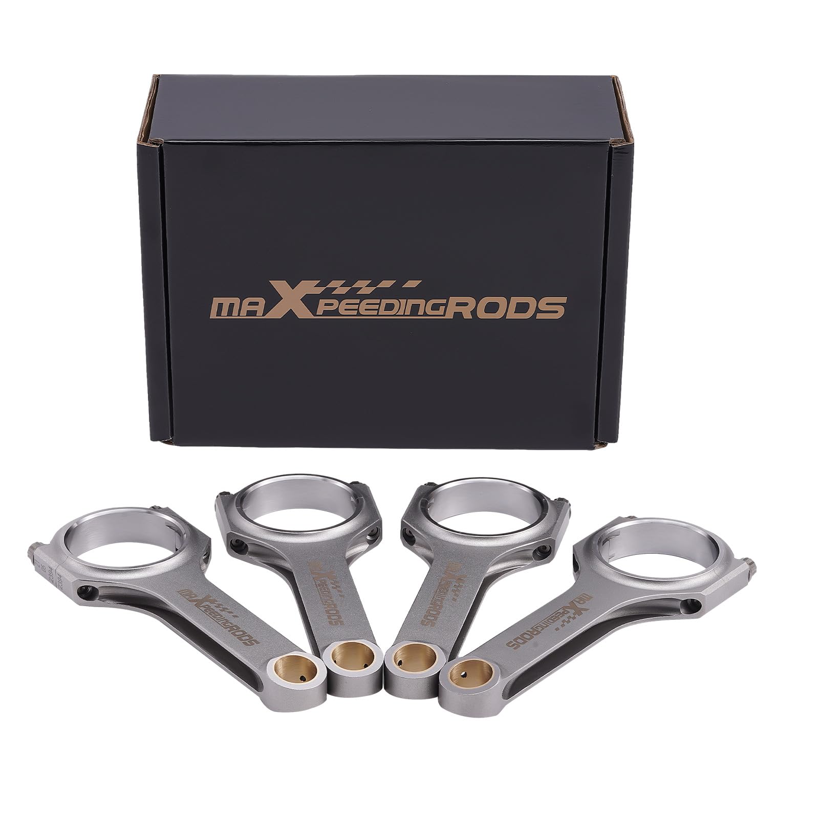 maXpeedingrods H-Schaft Pleuel für VW 1.9L TDI PD90 PD100 PD115 Conrod inkl. ARP2000 1.992" von maXpeedingrods