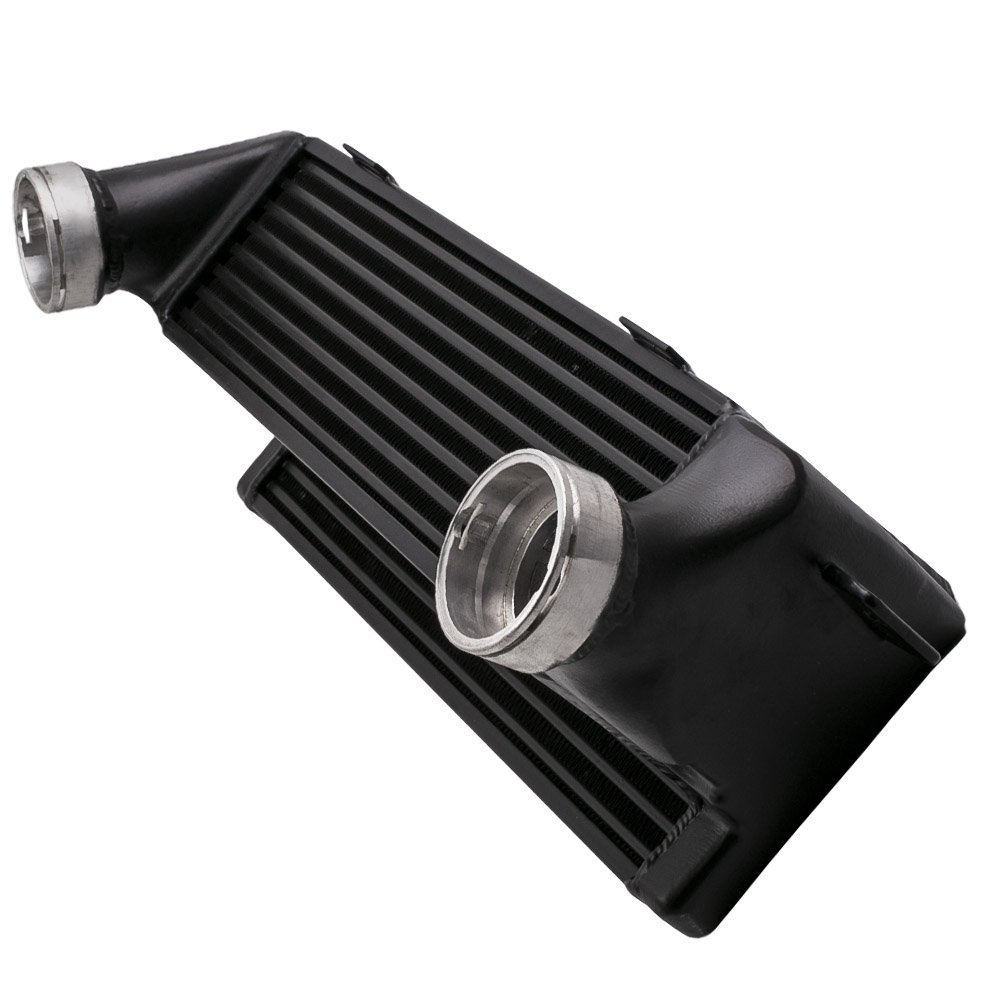 maXpeedingrods Intercooler Ladeluftkühler für 3er E90 E93 E92 E91 325d 330d 335d LLK Aluminiumlegierung Kühler Autozubehör Schwarz Intercooler von maXpeedingrods