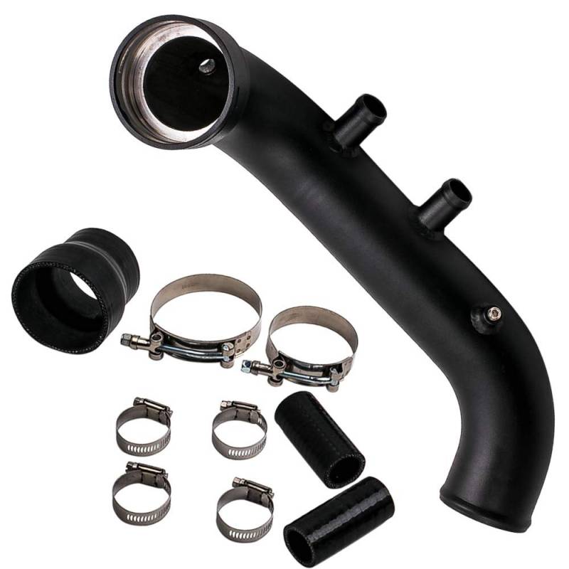 maXpeedingrods Ladedruckrohr/Charge Pipe incl. Klammer und O-Ring Für N54 135i 335i neuer von maXpeedingrods