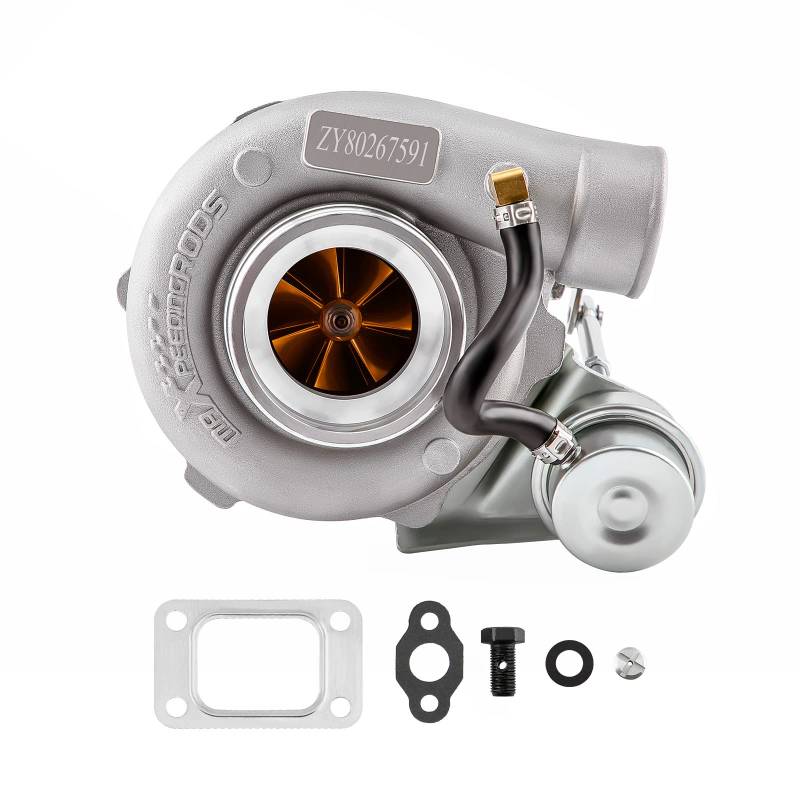 maXpeedingrods Universal Turbolader GT28 GT2871 Turbocharger Universal Upgrade für 1.5L-2.0L Motor von maXpeedingrods