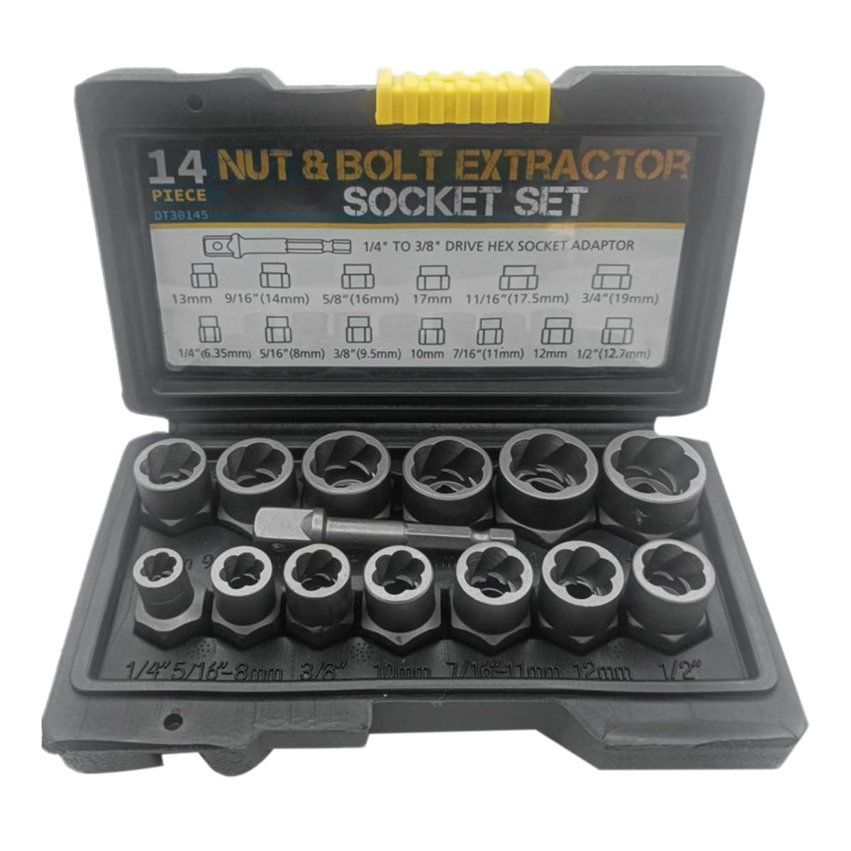 marian Nut & Bolt Extractor Set Socket Screw Nut Extractor Remover Socket Tool Automotive Supplies von marian