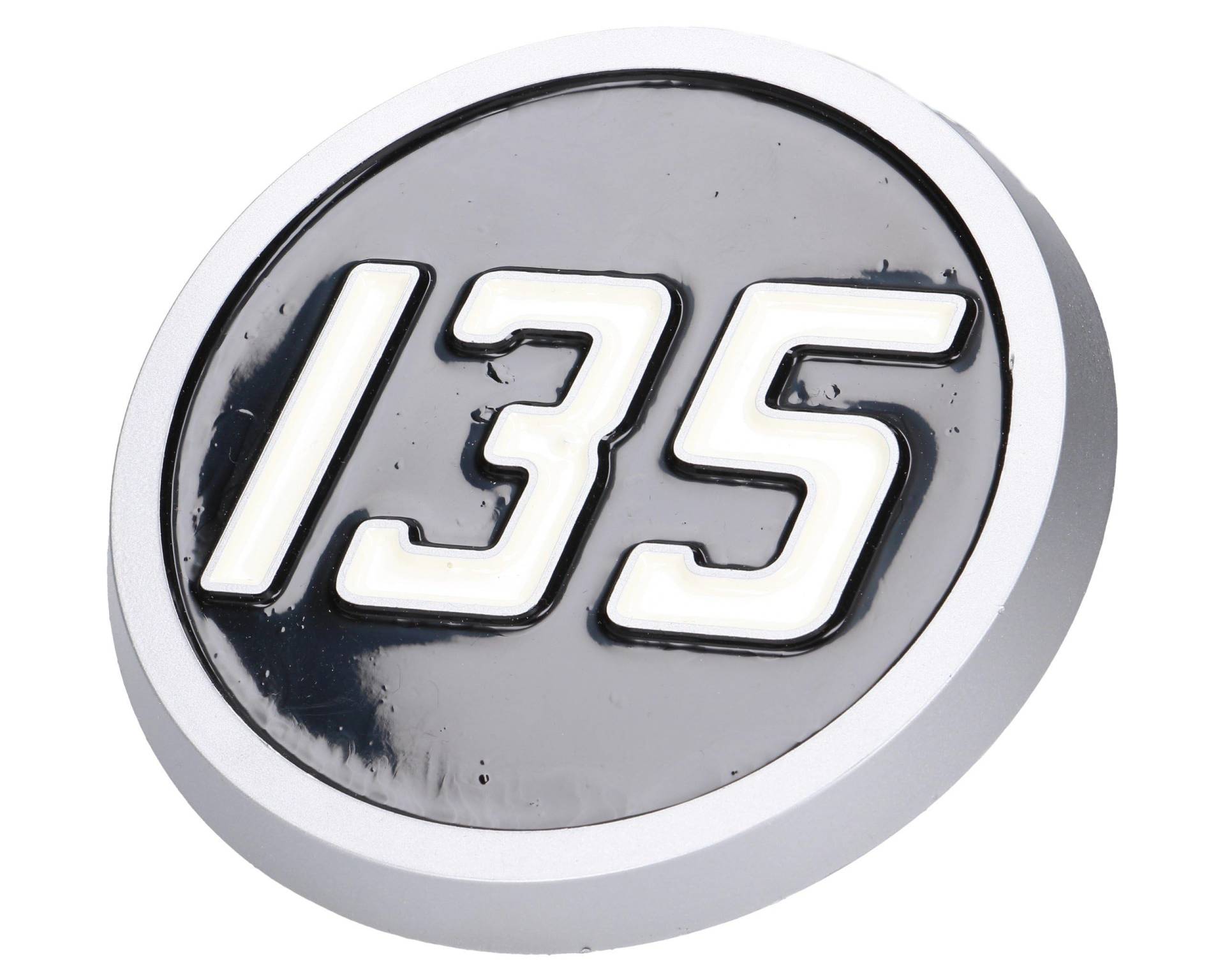 marteo® Emblem, Logo Für Massey Ferguson Mf 135 Motorhaube 1865460m1 | Immer Perfekte Passform, Einfache Installation, Hohe Qualität und Langlebigkeit | Passend für Verschiedene Maschinenmodelle von marteo