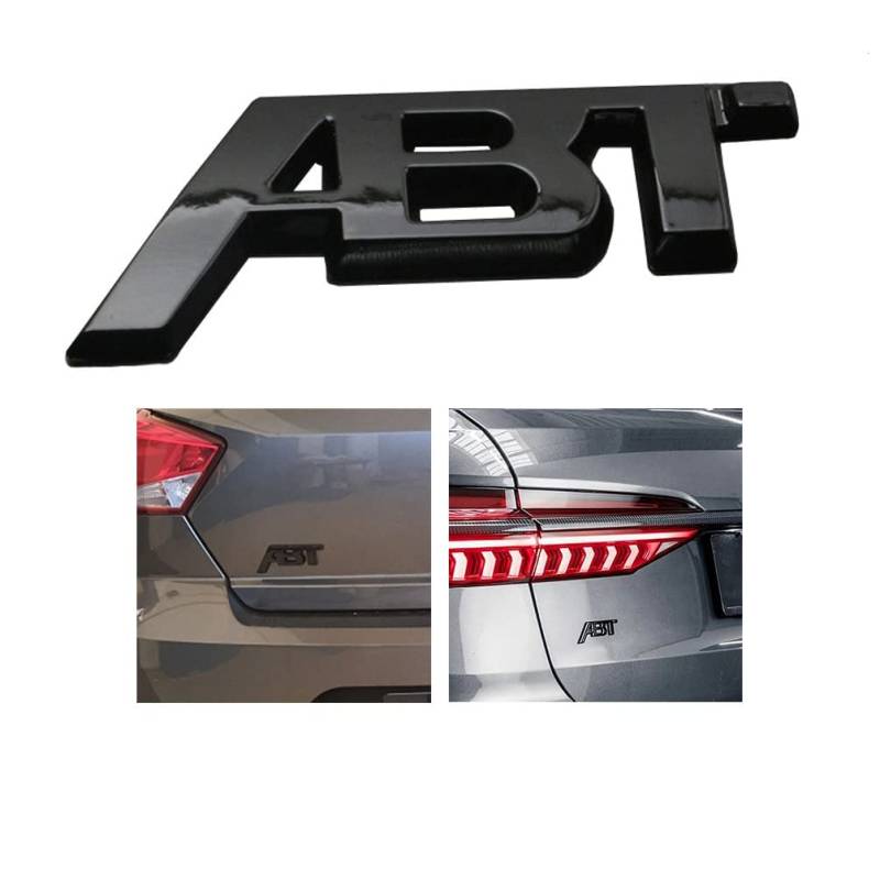 massage Auto 3D ABT Grill Emblem, Aufkleber Abzeichen, Auto Emblem Abzeichen, Auto Styling von massage