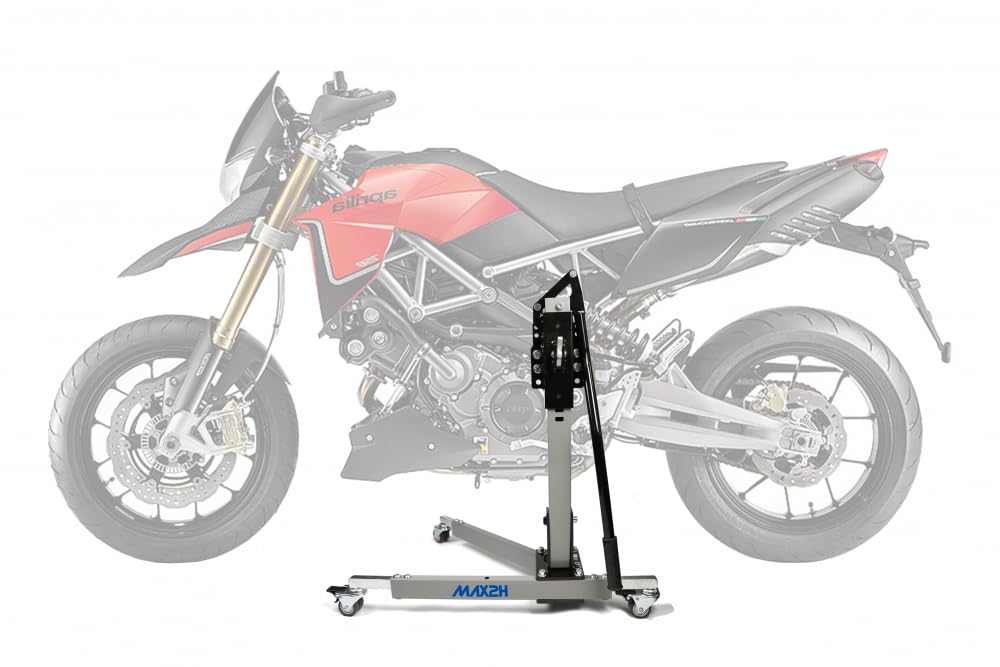 MAX2H Zentralständer EVOLIFT für Aprilia DORSODURO SMV 750 (2008-2016) - grau von max2h