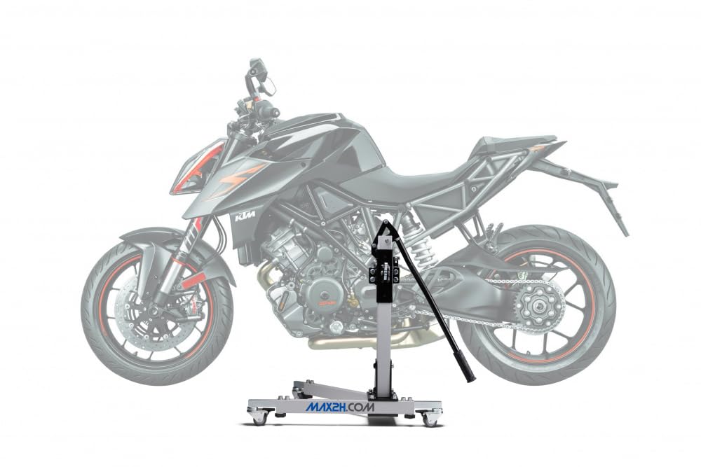 MAX2H Zentralständer EVOLIFT für KTM 1290 SUPER Duke R (2014-2016) - grau von max2h