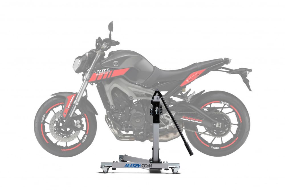 MAX2H Zentralständer EVOLIFT für Yamaha MT-09 SP (Euro 4) (2018-2020) - grau von max2h