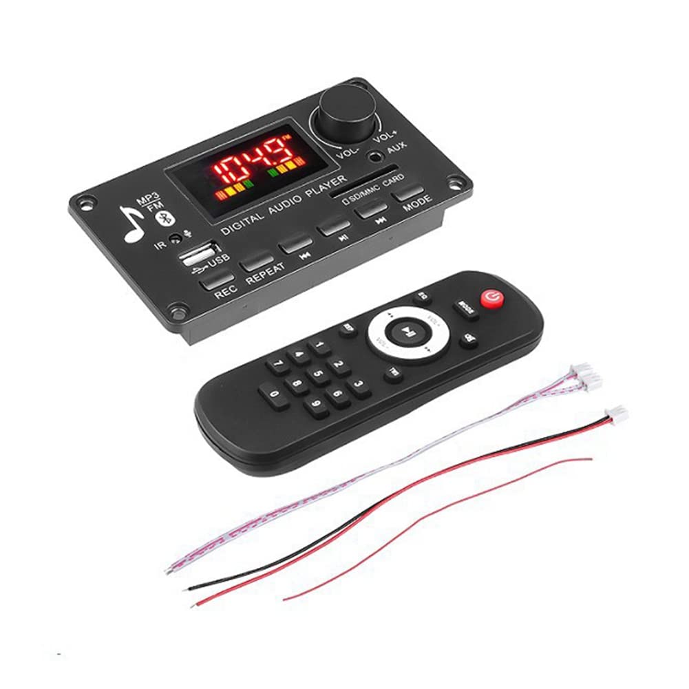 meiyan Farbdisplay MP3 Player Decoder Board 2X40W VerstäRker Anrufaufzeichnung BT Auto FM Radiomodul UnterstüTzung TF USB AUX 3.5 WAV von meiyan