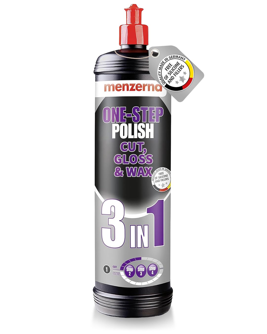 Menzerna 3in1 One-Step Polish Cut, Gloss & Wax 1Liter von menzerna