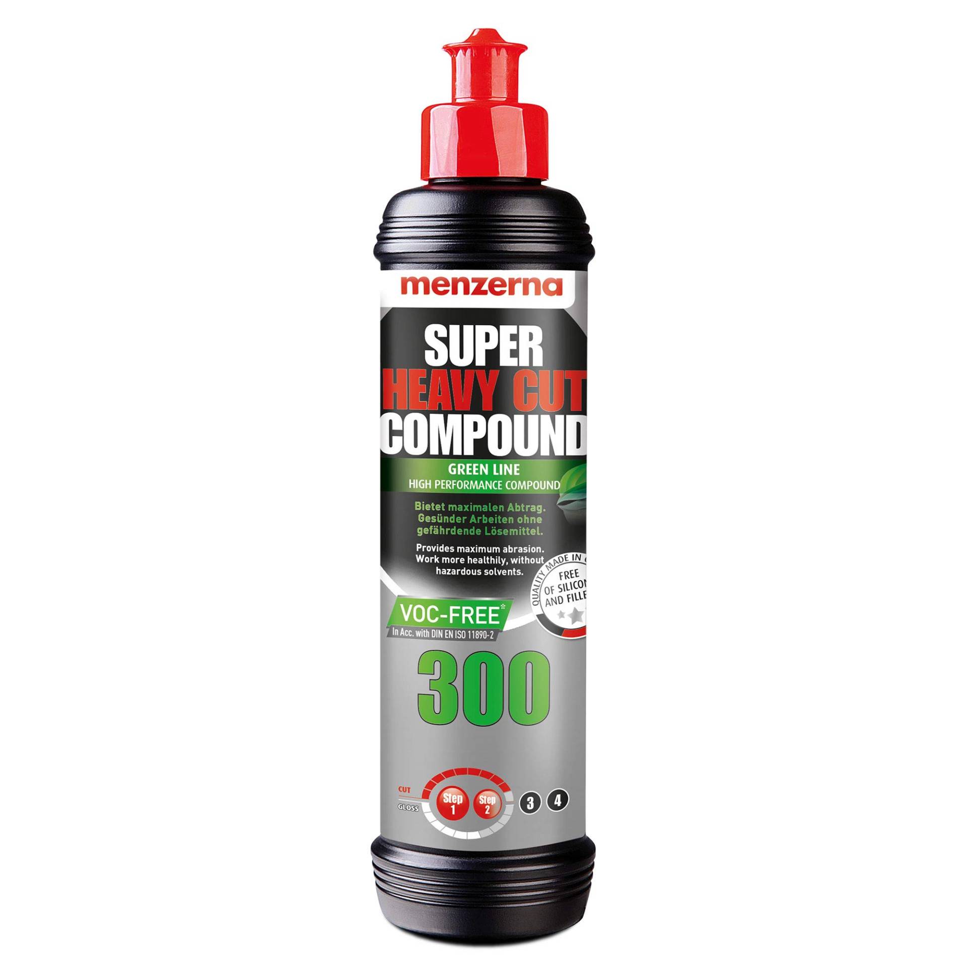 Menzerna Super Heavy Cut Compound 300 Green Line VOC-Free 250 ml von menzerna