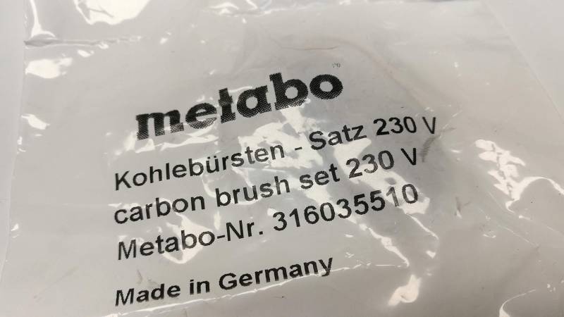 Kohlebuerstensatz von metabo