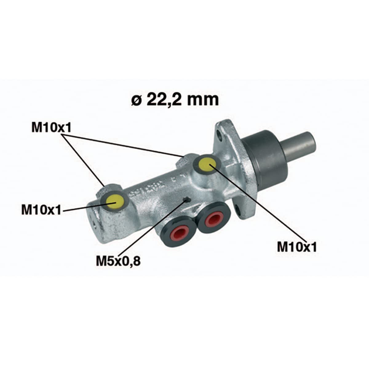 METELLI 050353 Hauptbremszylinder von metelligroup