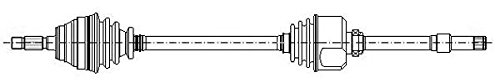 Metelli 17-0375 Antriebswelle von metelligroup