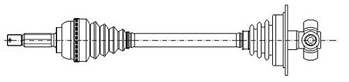 Metelli 17-0637 Antriebswelle von metelligroup