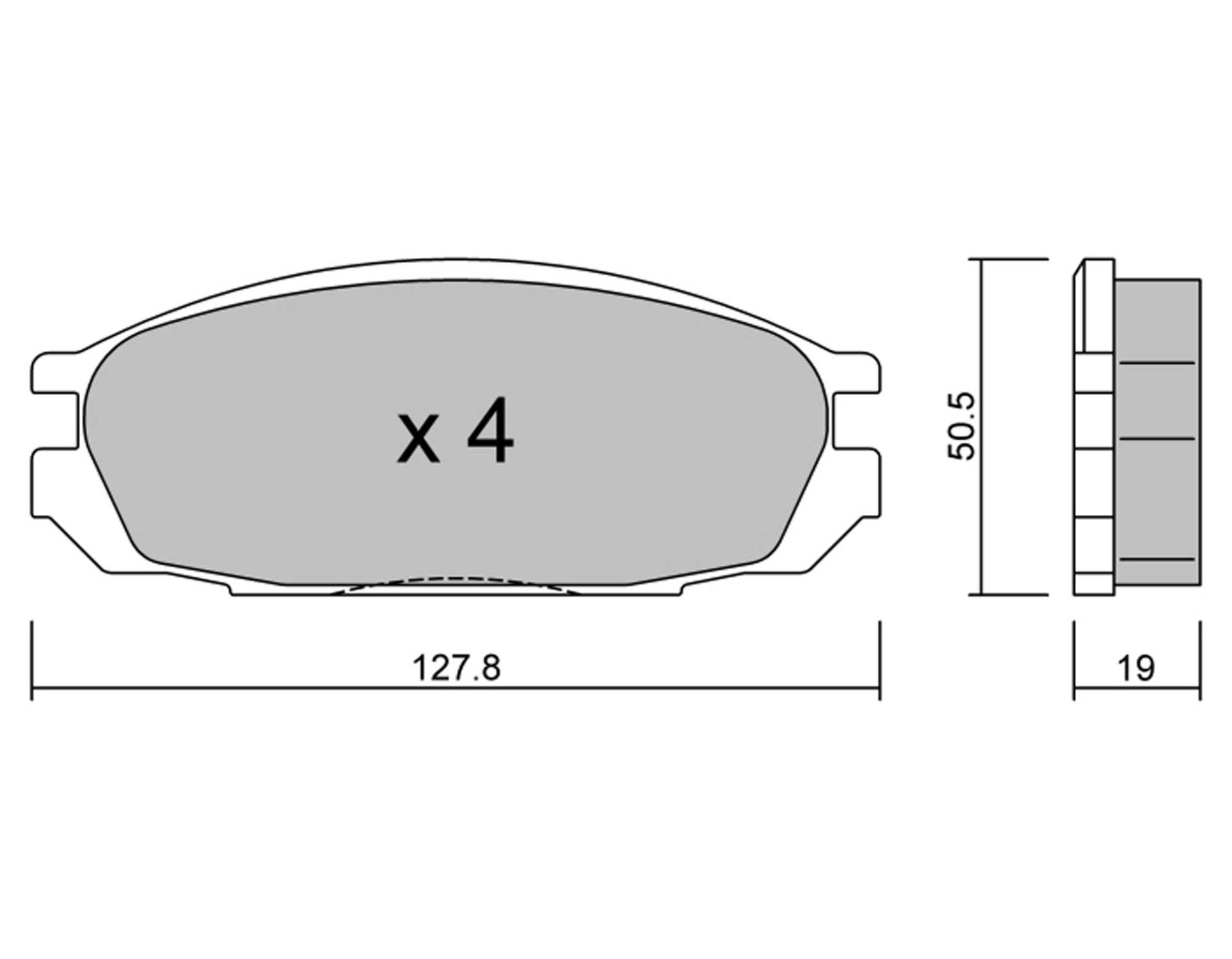 metelligroup 22-0409-0 - Bremsbeläge von metelligroup