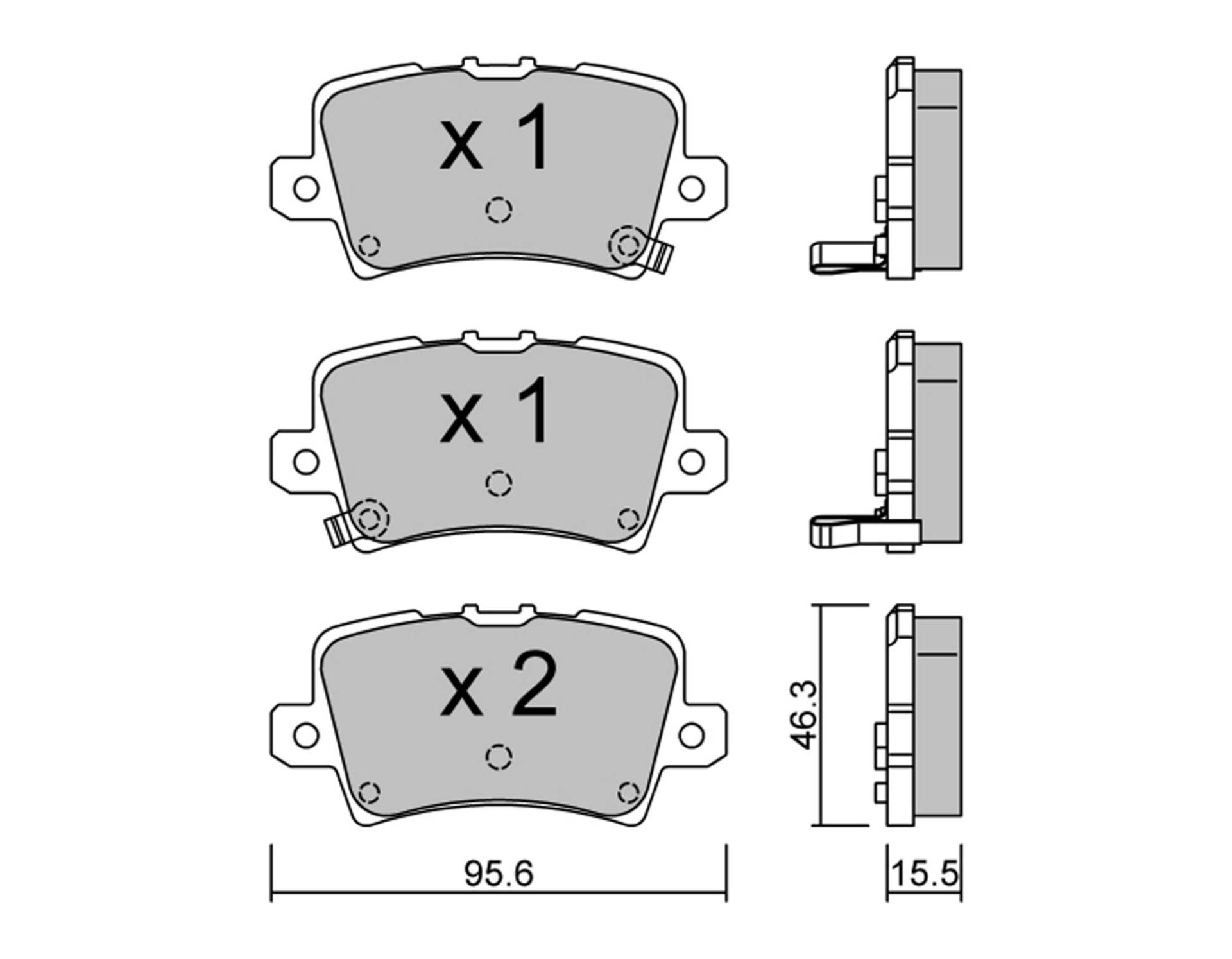 metelligroup 22-0729-0 - Made in Italy - Bremsbeläge von metelligroup