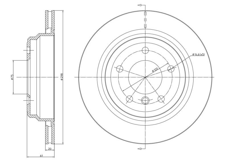 metelligroup 23-0398C - Bremsscheiben Lackiert von metelligroup