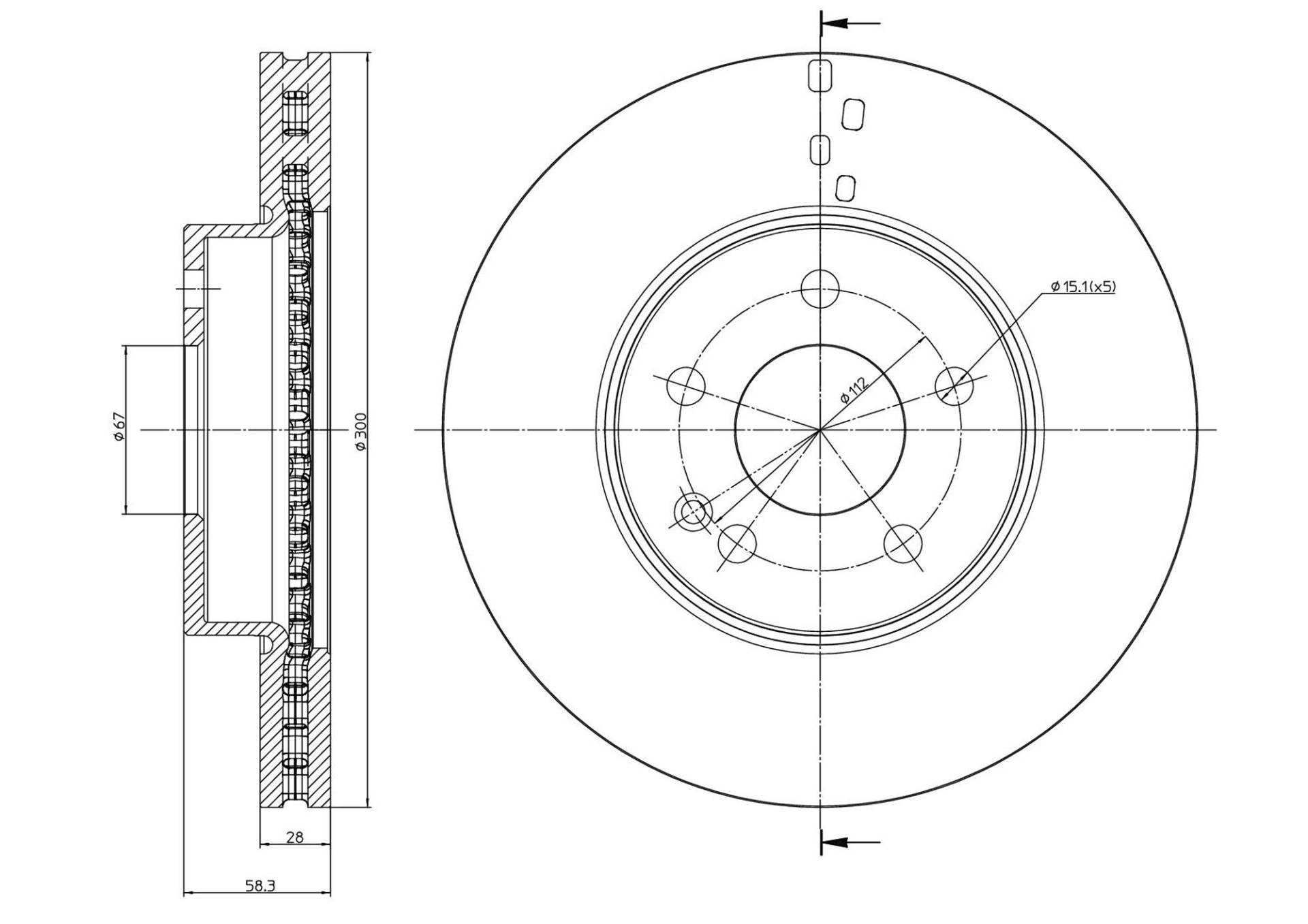 metelligroup 23-0723 - Bremsscheiben von metelligroup