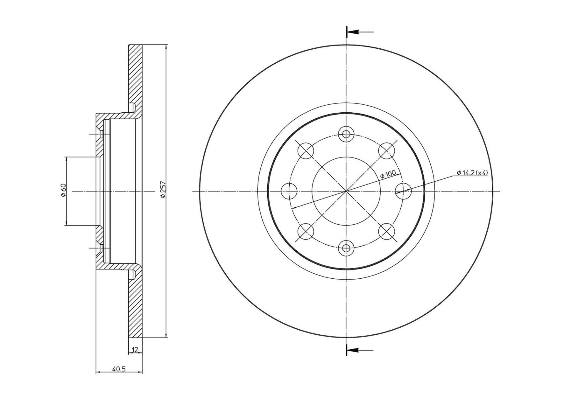 metelligroup 23-0858C Bremsscheiben Lackiert, Kit bestehend aus 2 Bremsscheiben, Ersatzteil im Auto, ECE R90-zertifiziert von metelligroup