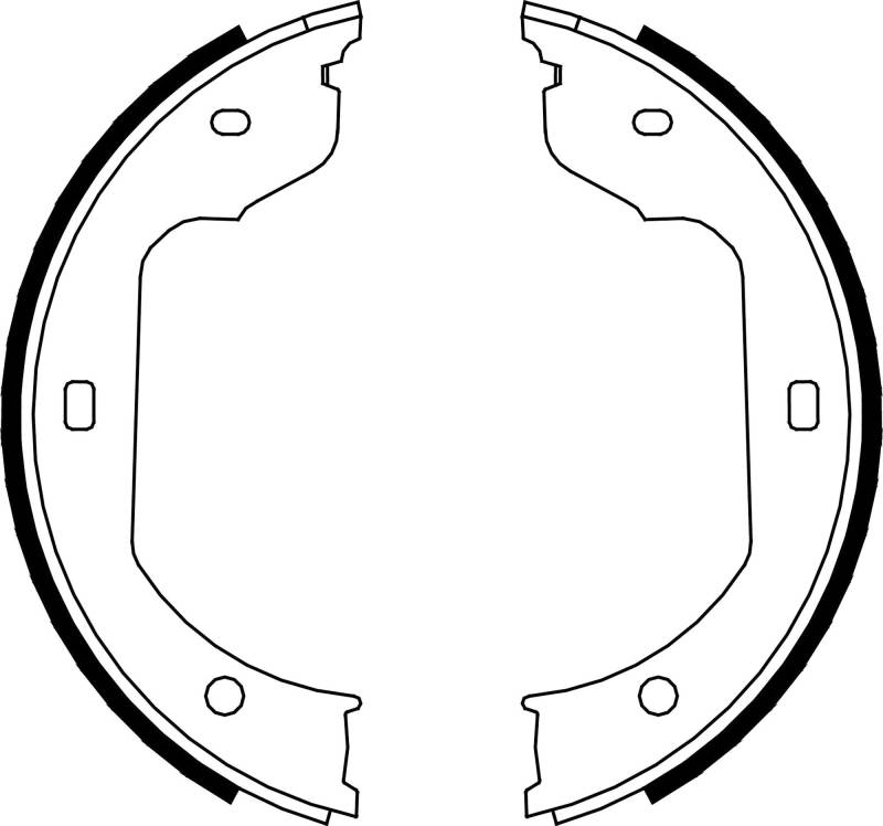 metelligroup 53-0019 Bremsbacken Made in Italy, Ersatzteil für Auto, Kit Bestehend aus 4 Teilen, ECE R90-Zertifiziert von metelligroup