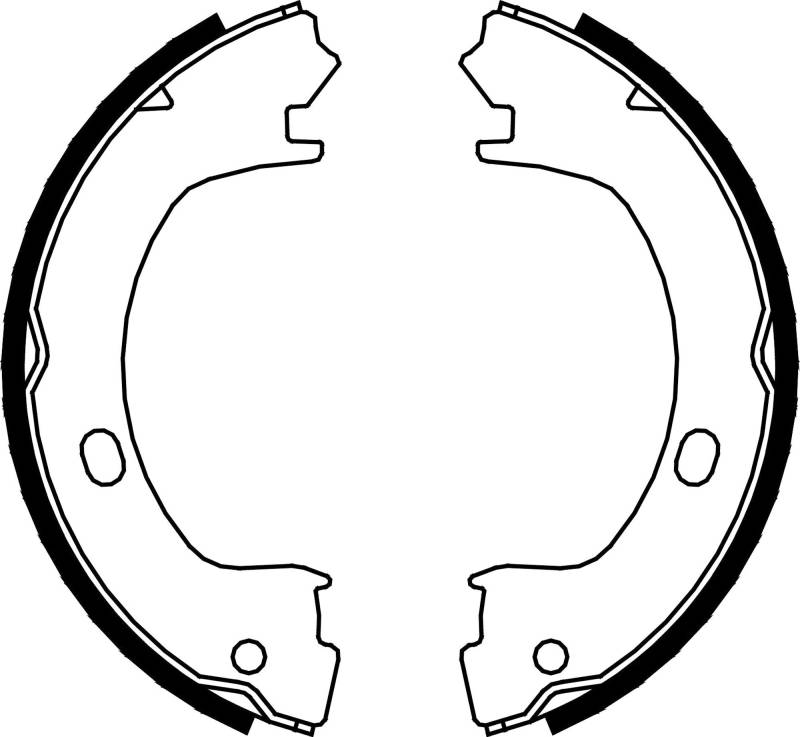 metelligroup 53-0031 Bremsbacken Made in Italy, Ersatzteil für Auto, Kit Bestehend aus 4 Teilen, ECE R90-Zertifiziert von metelligroup