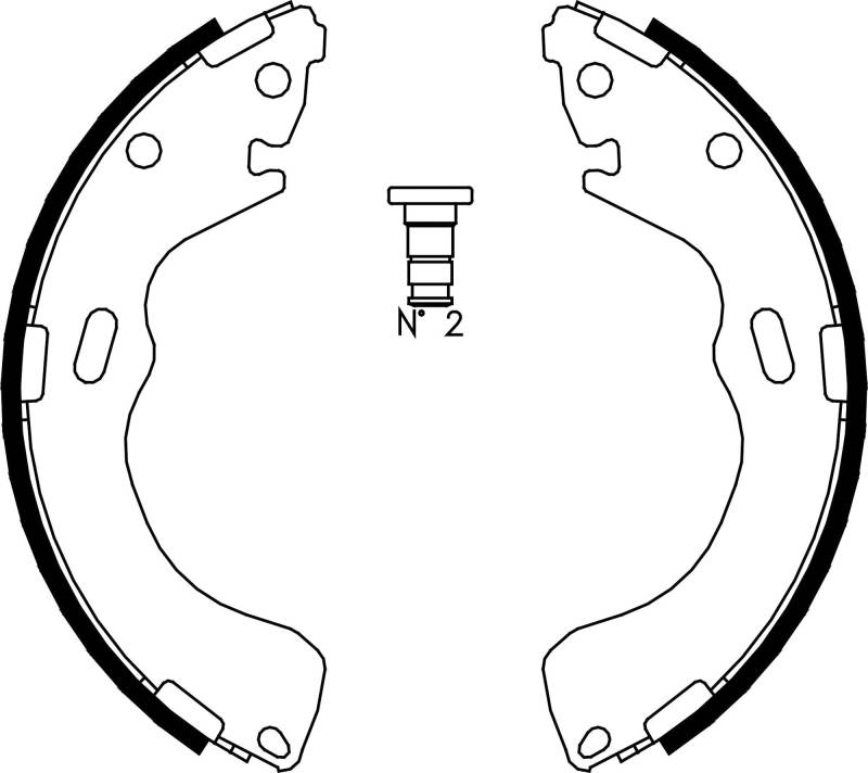 metelligroup 53-0216 - Made in EU - Bremsbacken von metelligroup