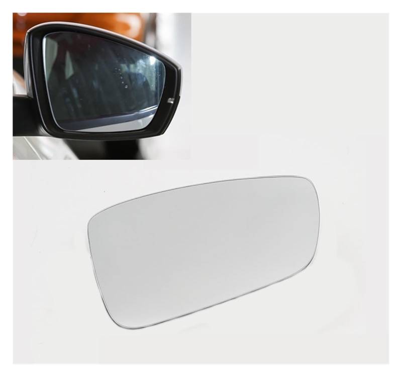 Spiegelglas Für VW Für Polo 2014 2015 2016 2017 2018 Auto Seite Spiegel Rückspiegel Objektiv Weiß Glas Mit Erhitzt Funktion Außenspiegel (Größe : Rechte Seite) von mhbh