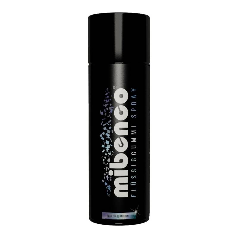 Mibenco Flüssiggummi Spray / Sprühfolie, Sparkling Ocean Glänzend 400 ml von mibenco