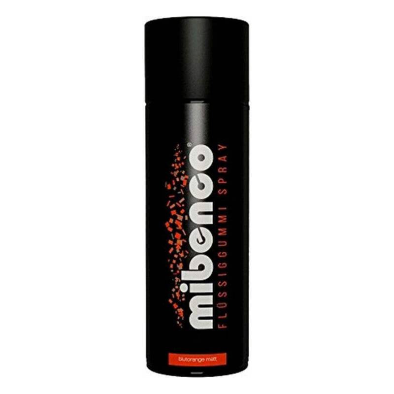 Mibenco Flüssiggummi Spray/ Sprühfolie, Blutorange Matt 400 ml von mibenco