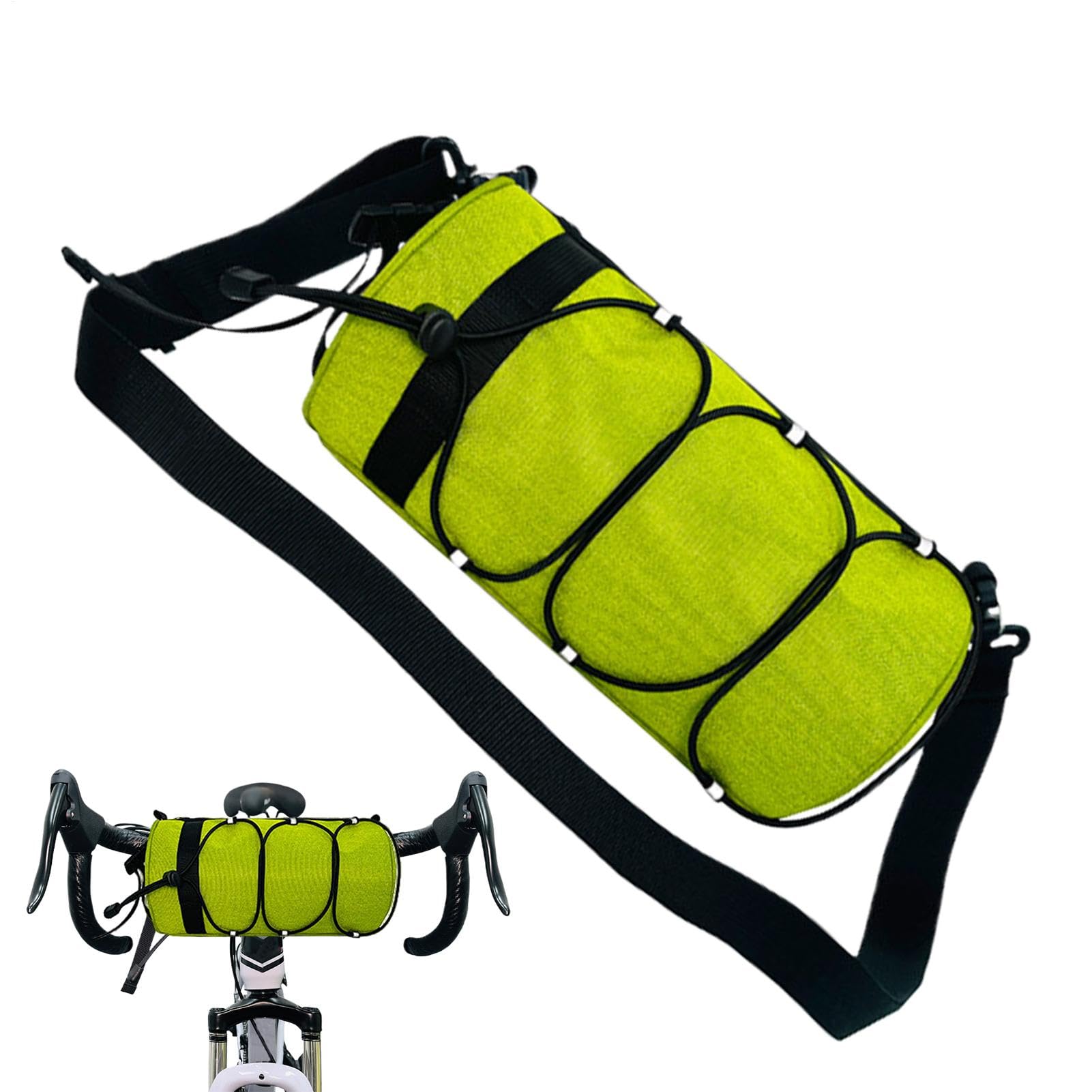 mivceklw Fahrradtasche mit abnehmbarem Schulterriemen, 4,53 x 9,25 Zoll für Road Cycling und Mountain (1 Stück) von mivceklw