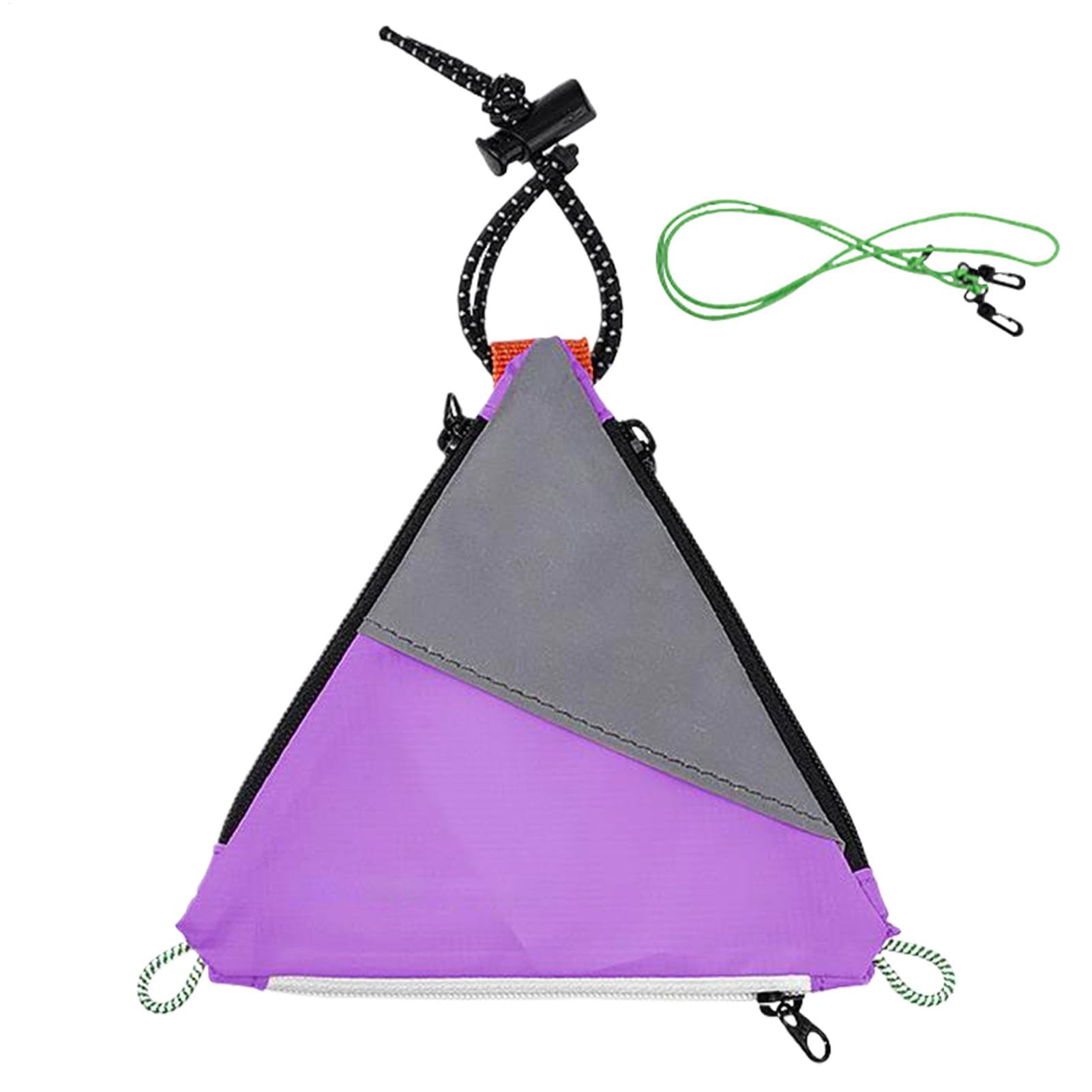 mivceklw Triangle Design Radsporttasche Heckgepäckträger, dreieckige Fahrradlasttasche, große Kapazität, wasserdichte dekorative Taschen 14 x 14 x 1 cm von mivceklw