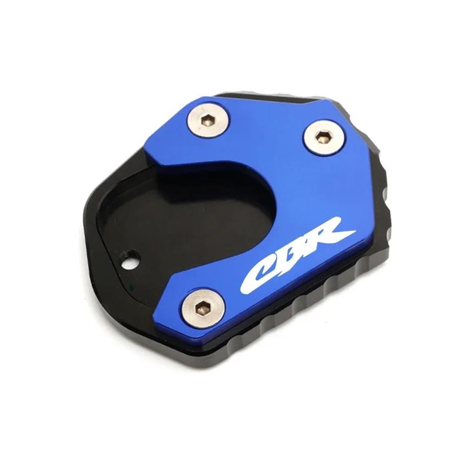 Für Cbr650r Cbr650f Cbr500r CBR 650R 500R 650F 2013-2022 CNC Reifen Ventilkappe Seitenständer Verlängerung Pad Stützplatte(Blue b) von mojieou