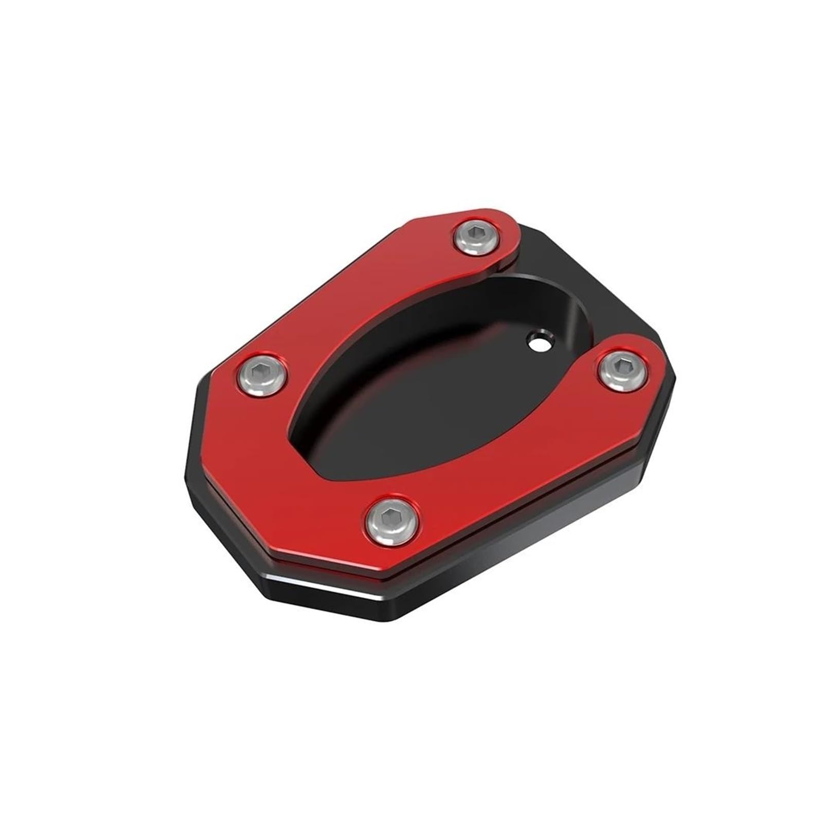 Für Ninja ZX4R ZX4RR ZX-4RR ZX-4R ZX 4R 2024 Seitenständer Vergrößerer Ständer Vergrößern Platte Pad(Red) von mojieou