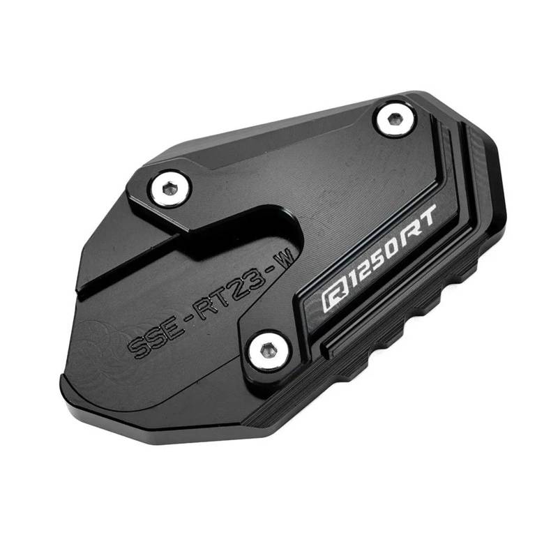 Für R1250RT R 1250RT R1250 RT 2018-2024 Schlüsselanhänger CNC Kickstand Fuß Seitenständer Verlängerung Pad Cover Schutz(Black d) von mojieou