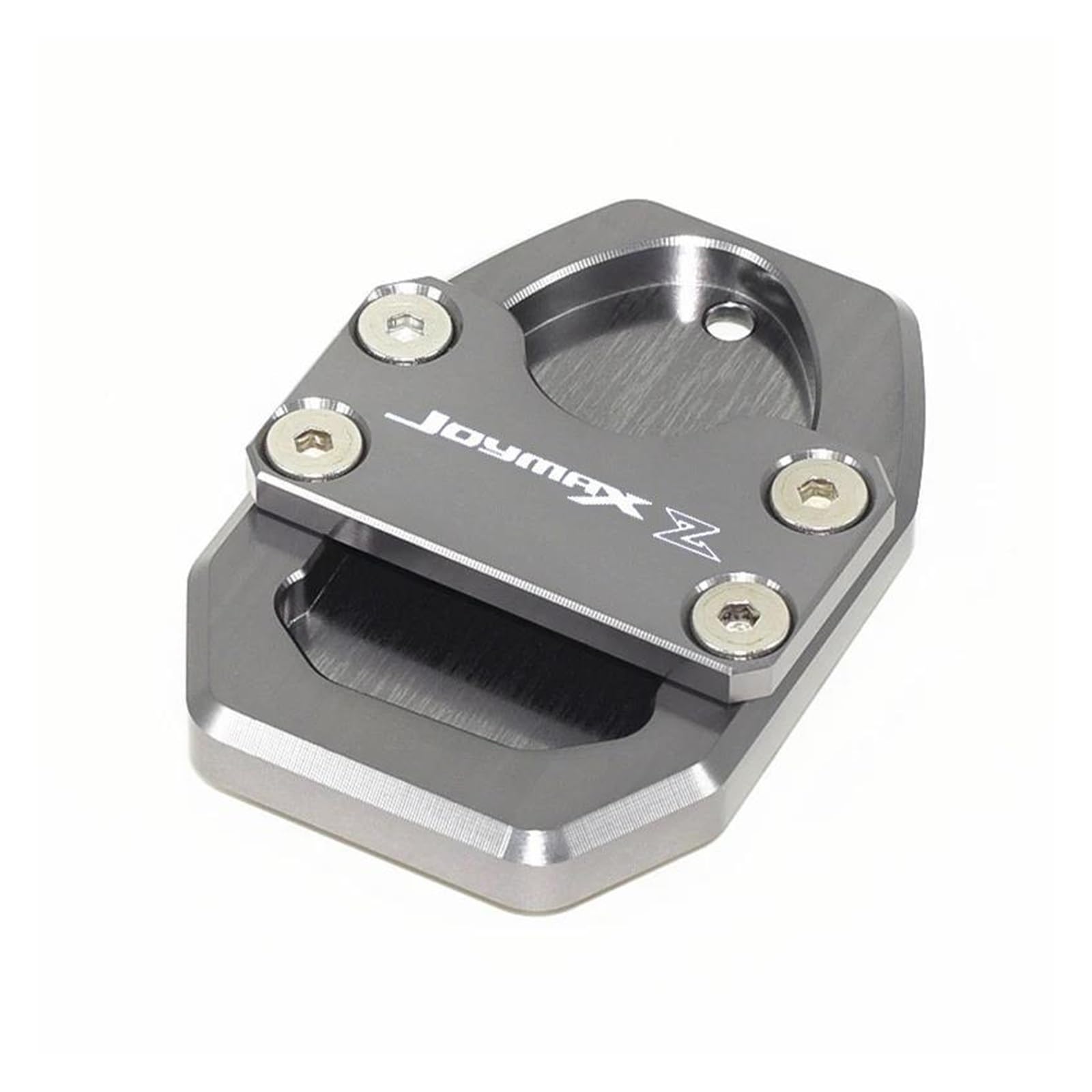 Für SYM JOYMAX Z300 JOYMAXZ300 CNC Kickstand Fuß Seite Stehen Verlängerung Pad Unterstützung Platte Vergrößern Stehen(Gray) von mojieou