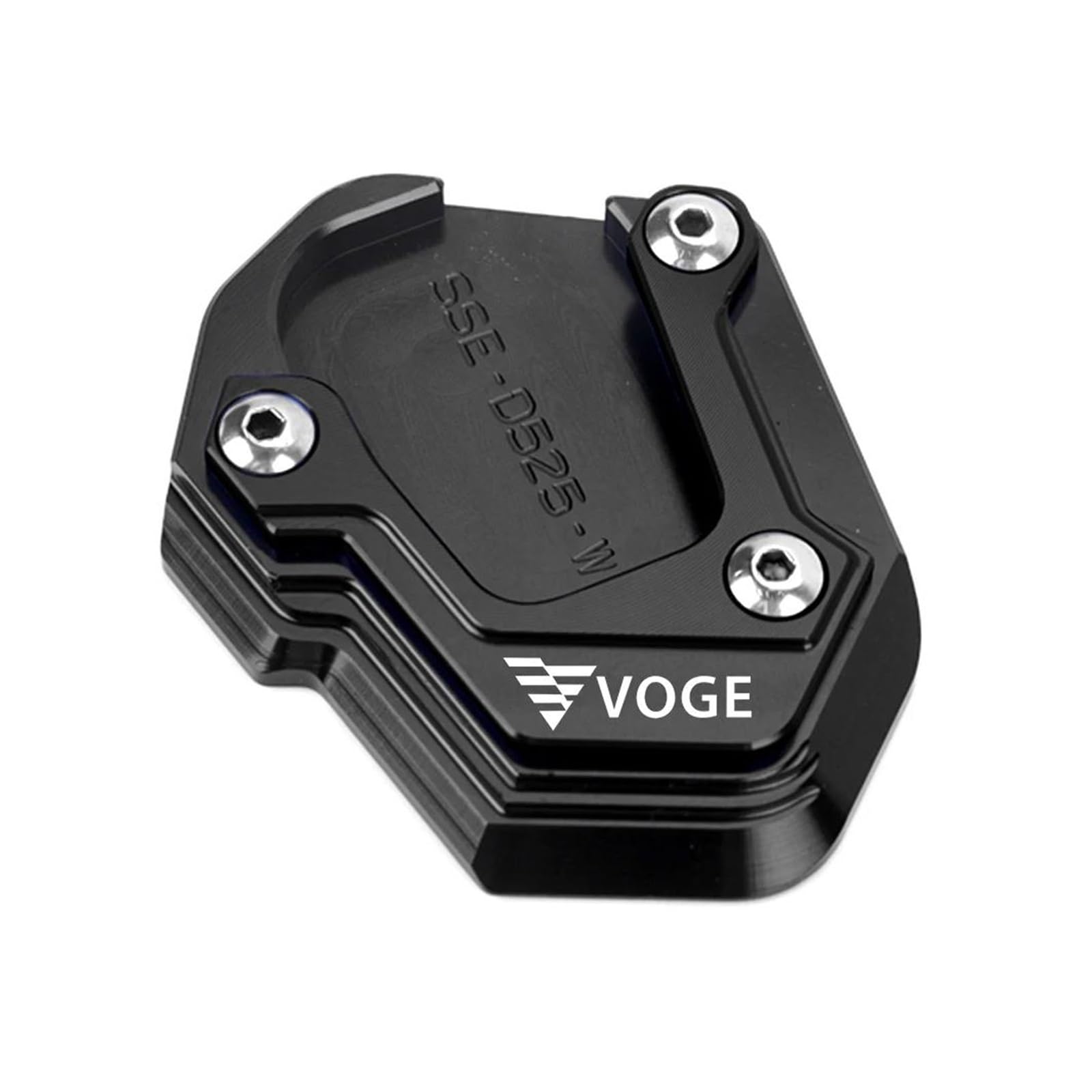 Für VOGE Valico DS900X Dsx900 900dsx 900 DSX DS 900X2024 Motorrad Ständer Seitenständer Verlängerung Pad Hilfs Fußpedal(Black b) von mojieou