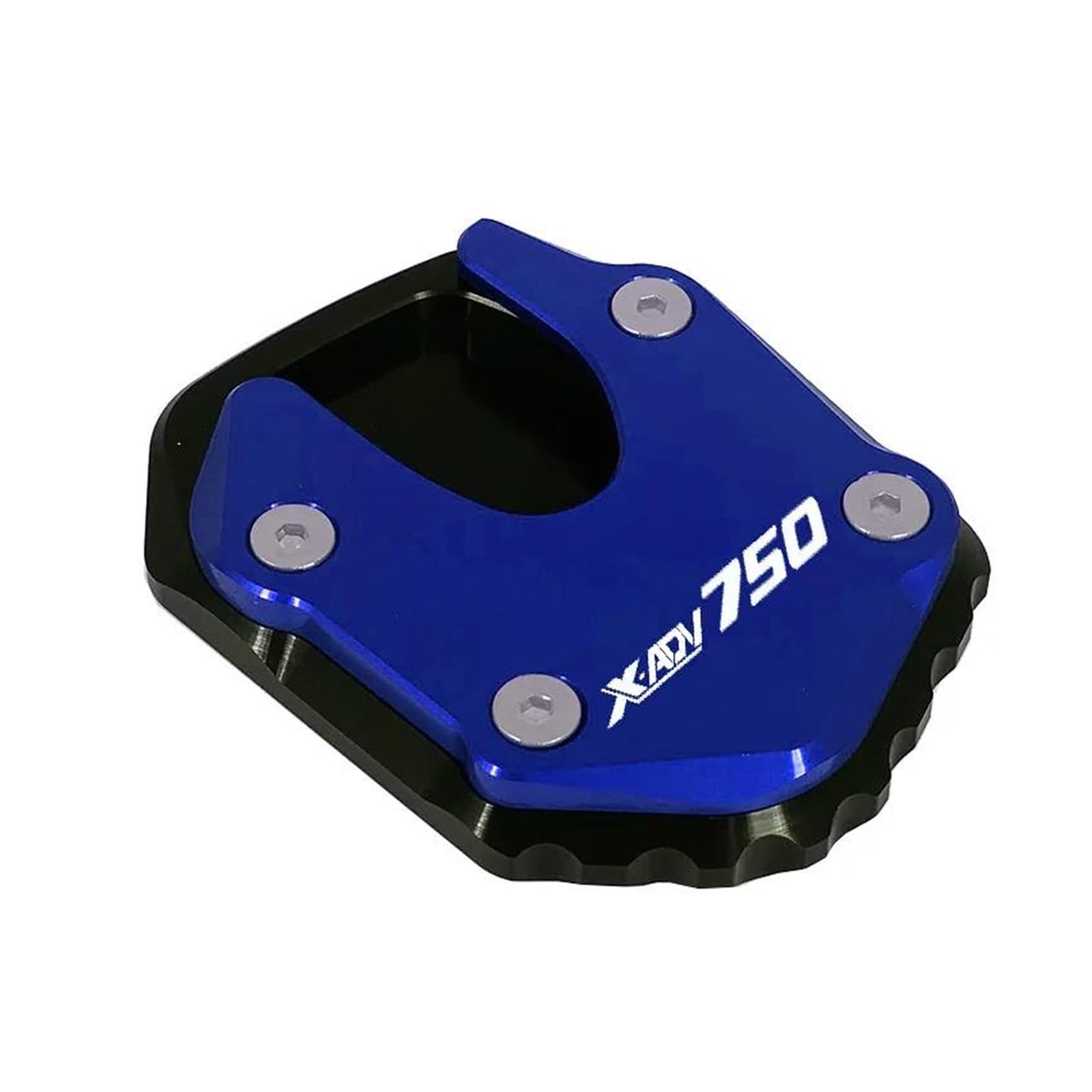 mojieou CNC Kickstand Fuß Seitenständer Verlängerungspolster Stützplatte Für Honda X ADV X-ADV XADV 750 2021-2022 2023(Blau) von mojieou