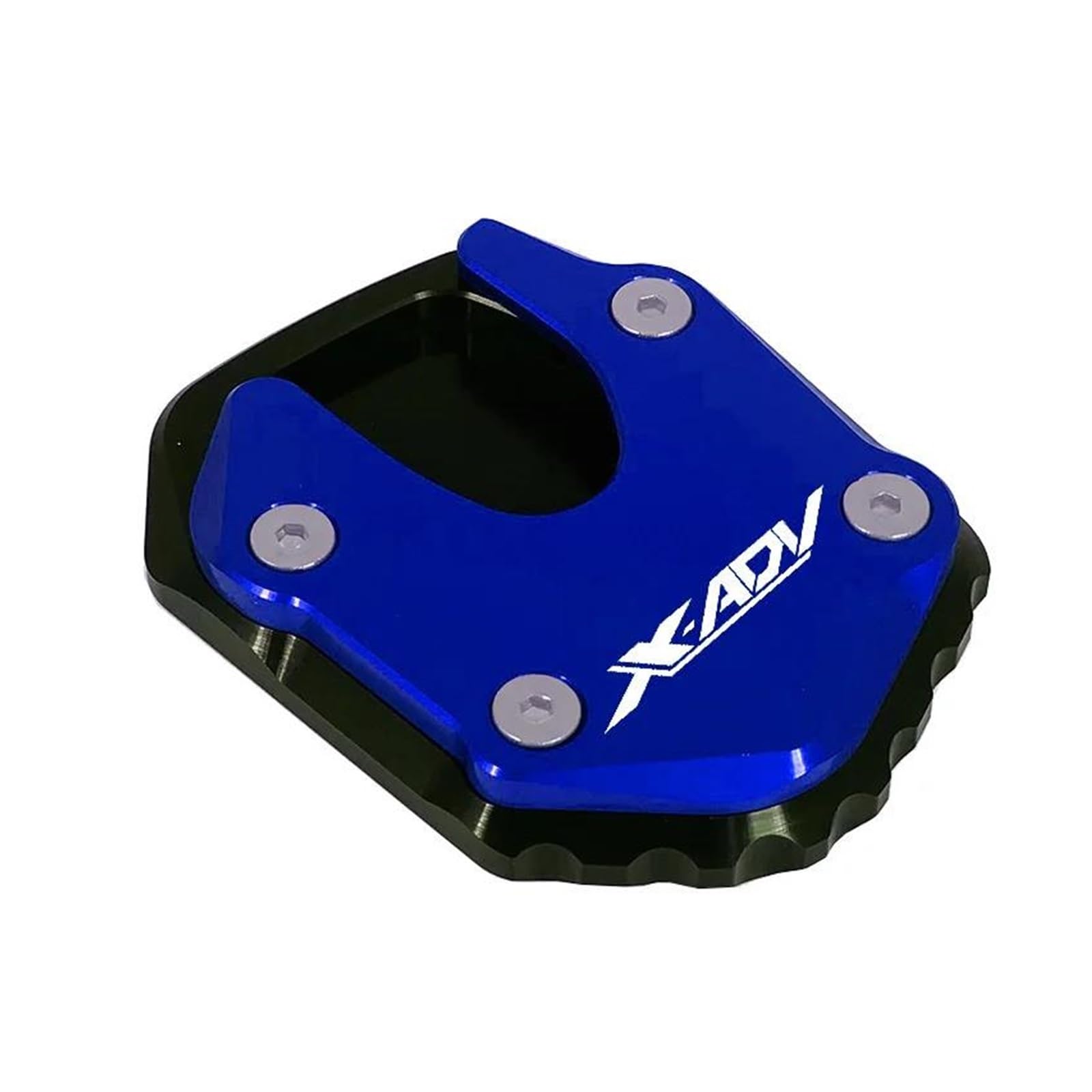 mojieou CNC Kickstand Fuß Seitenständer Verlängerungspolster Stützplatte Für Honda X ADV X-ADV XADV 750 2021-2022 2023(Blue b) von mojieou